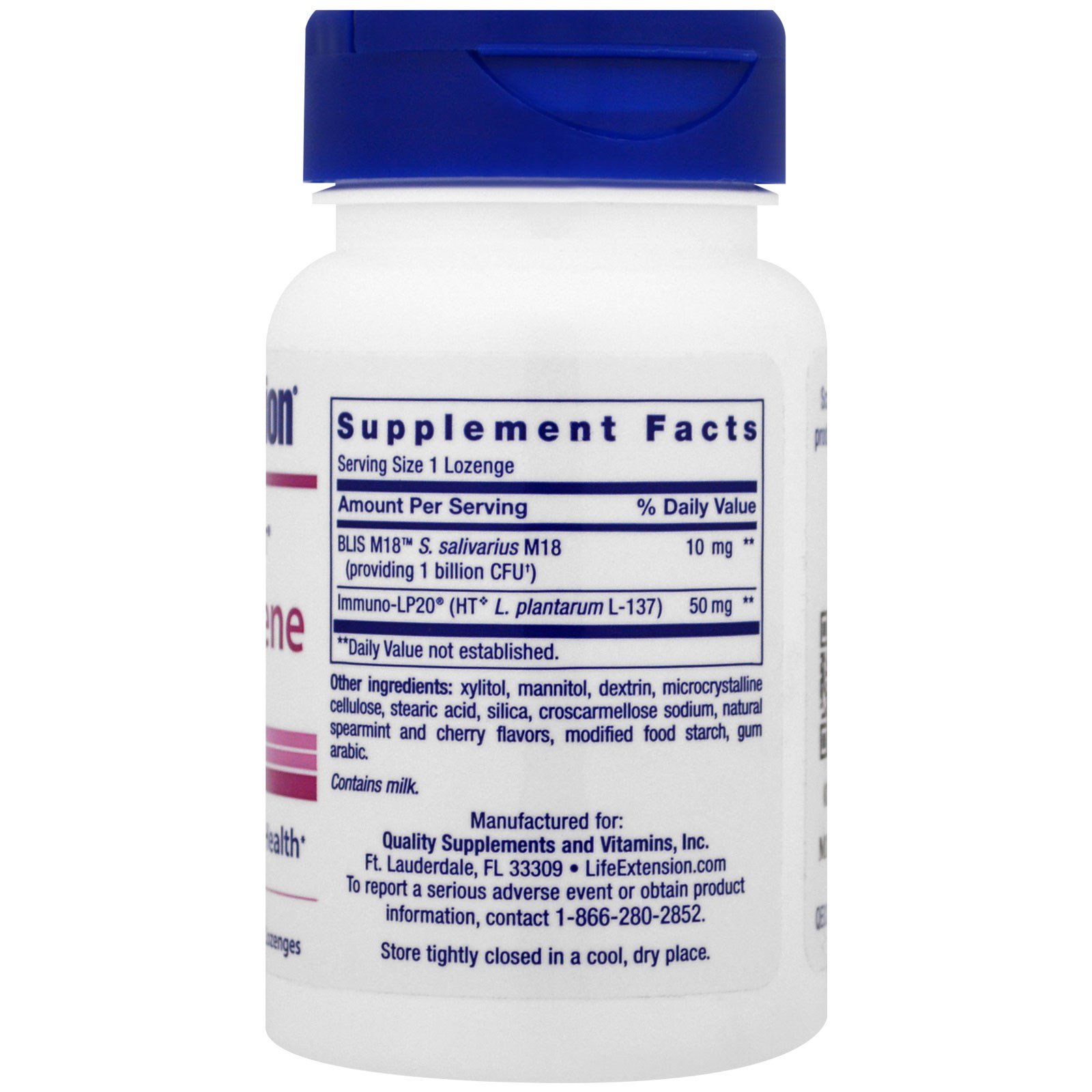 Life Extension, Florassist, Higiene Oral, 30 Pastilhas - Imagem 2