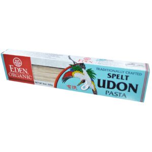 Eden Foods, Massa de Udon de Grão Ancestral, Orgânico, 8 onças (230 g)