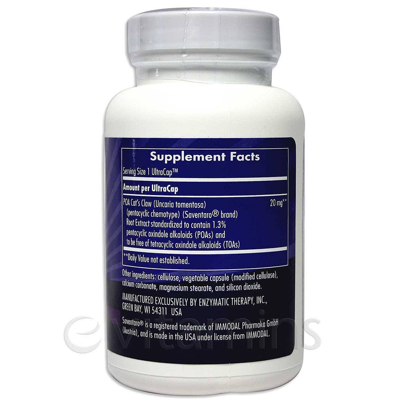 Enzymatic Therapy Saventaro 90 Cápsulas - Imagem 2