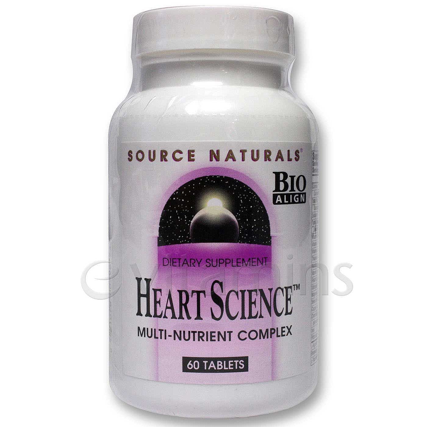 Source Naturals Coração Ciência 60 Tabletes