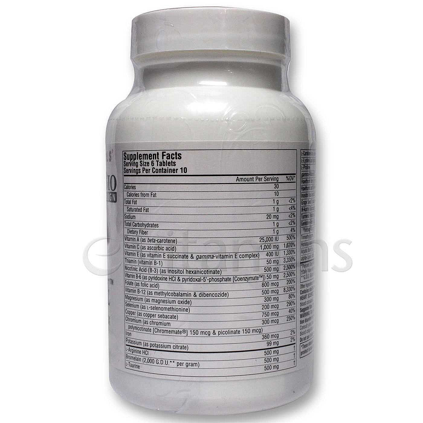 Source Naturals Coração Ciência 60 Tabletes - Imagem 2