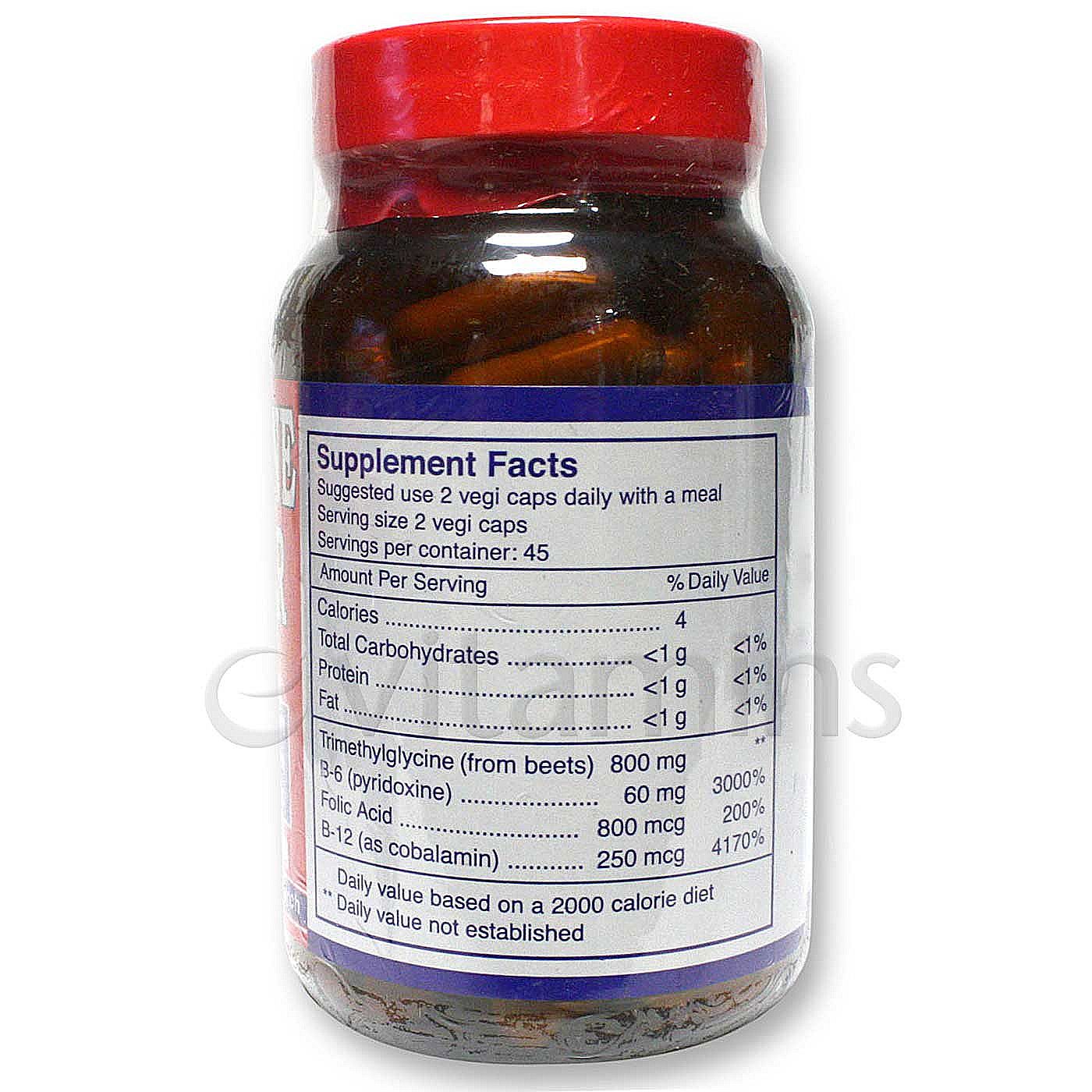 Only Natural A homocisteína Lutador 90 Cápsulas Vegetarianas - Imagem 2