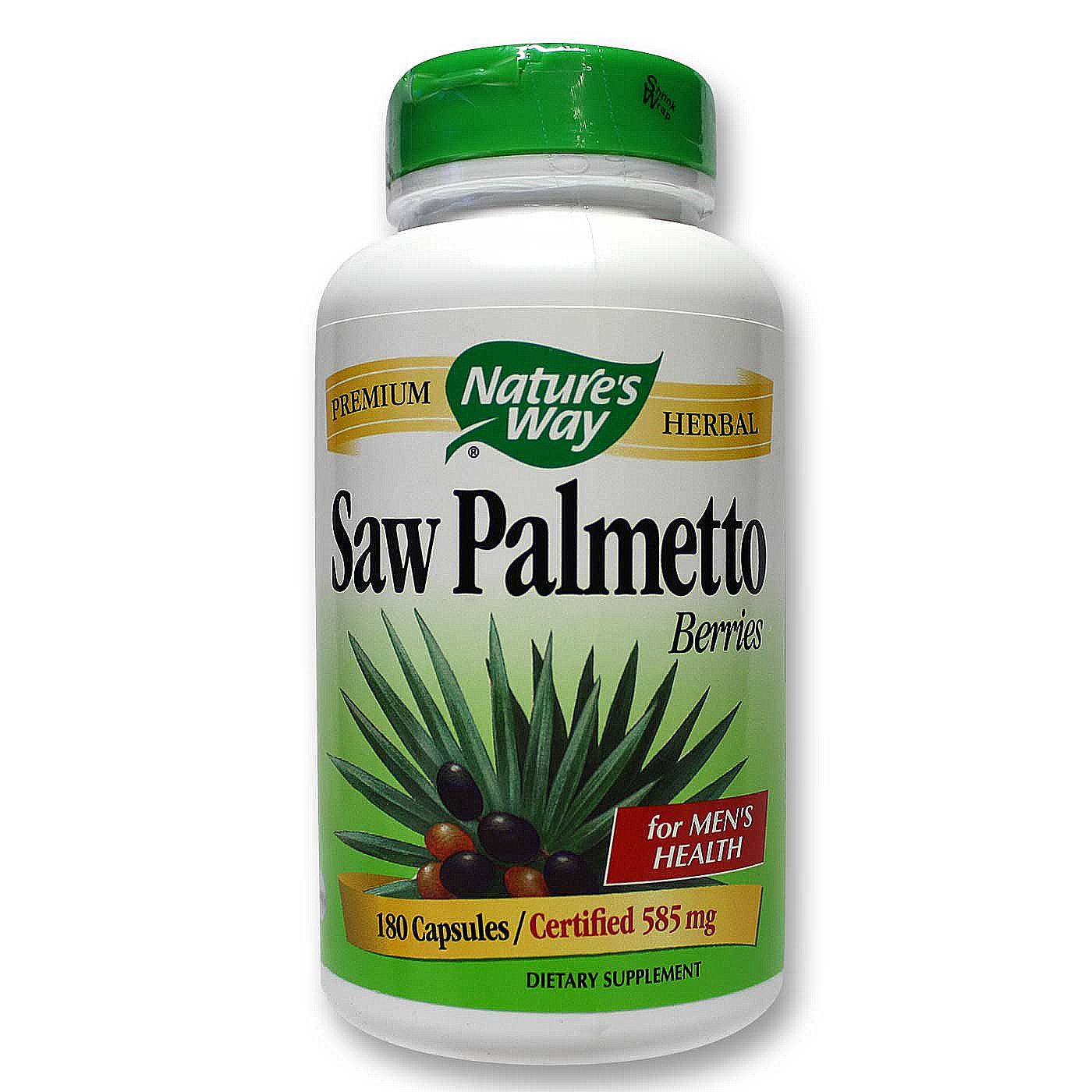 Saw Palmetto Nature's Way 180 Cápsulas