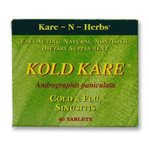 Kare-N-Ervas Kold Kare 40 Tabletes