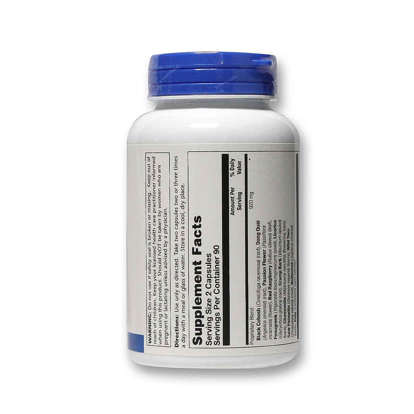 Solaray Hormônio feminino Mistura SP-7C 180 Cápsulas - Imagem 2