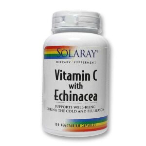 Solaray Vitamina CW / Equinácea 120 Cápsulas