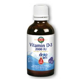 Kal D3 2000 UI dropins Blueberry 1,8 fl oz