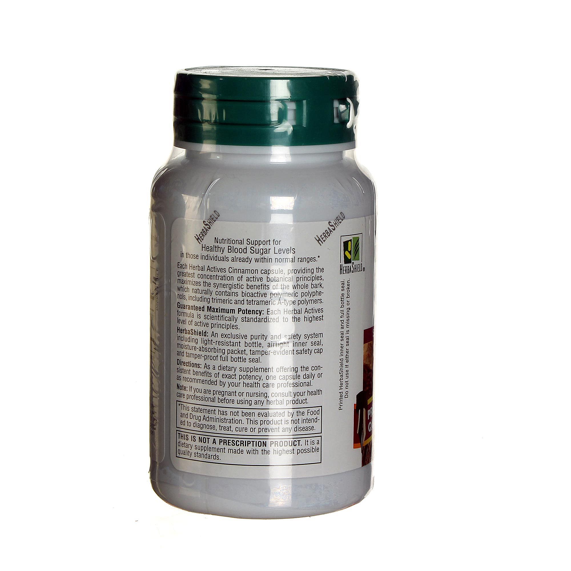 Nature's Plus Canela 60 Cápsulas Vegetarianas - Imagem 3