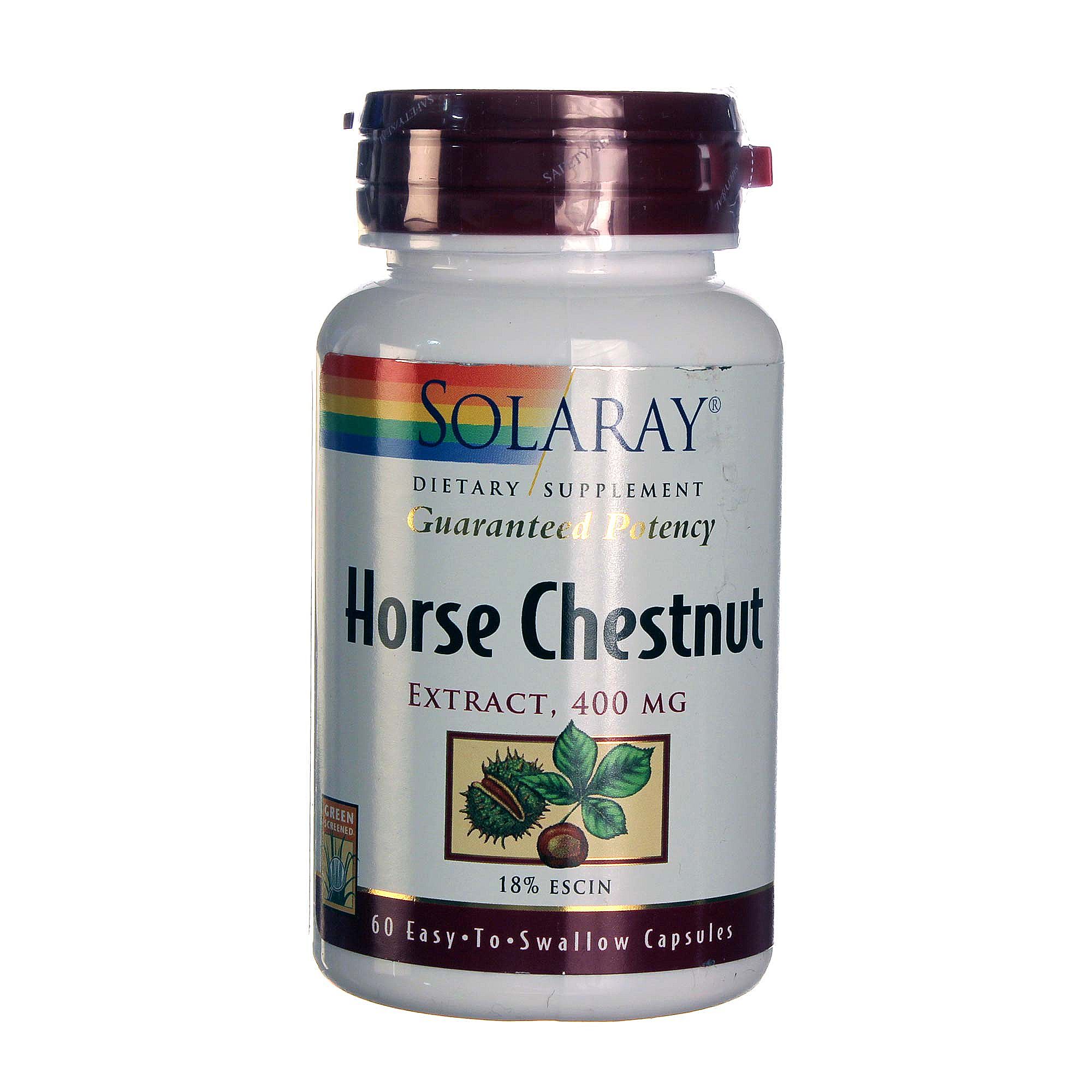 Solaray Castanha de Cavalo Extract 60 Cápsulas