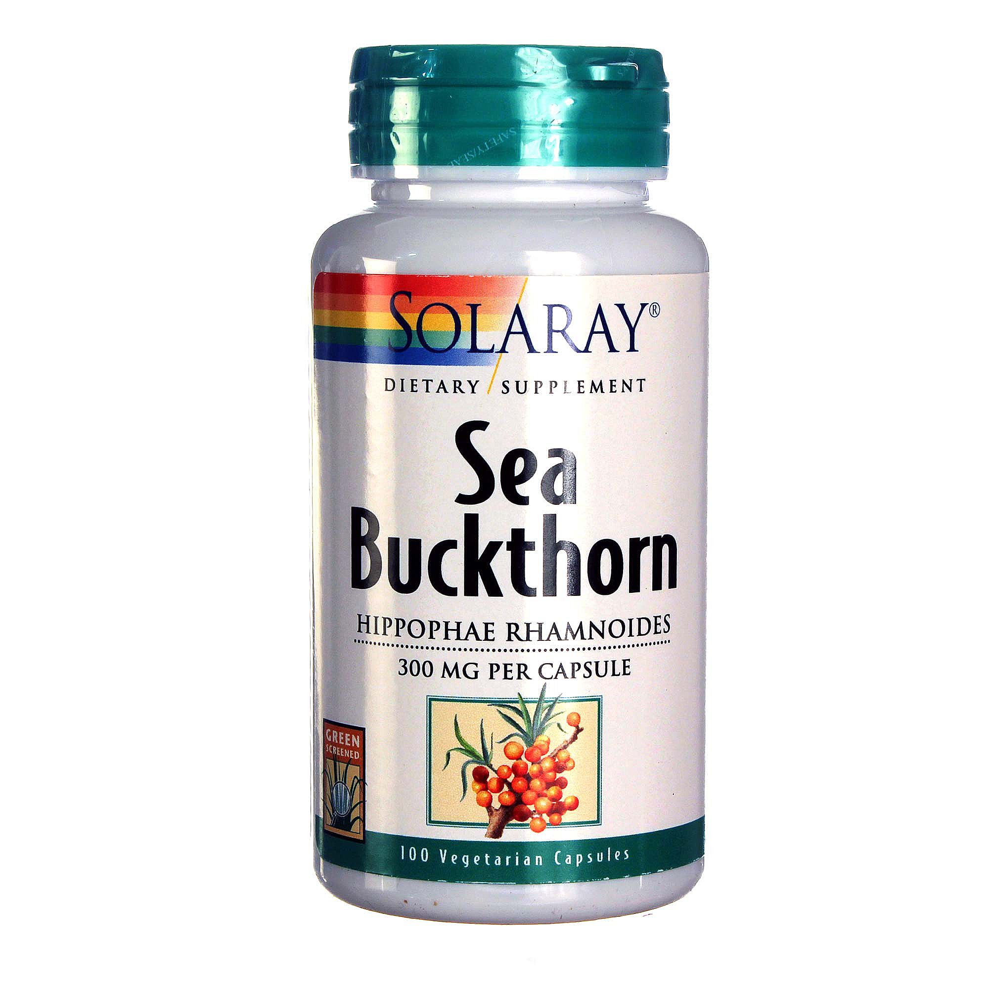 Solaray Mar Espinheiro 100 Cápsulas Vegetarianas