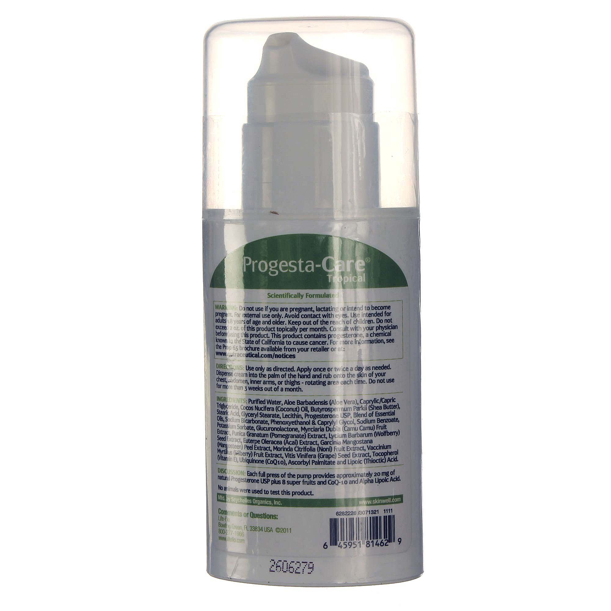 Life-Flo Progesta-Care Tropical 4 fl oz - Imagem 2
