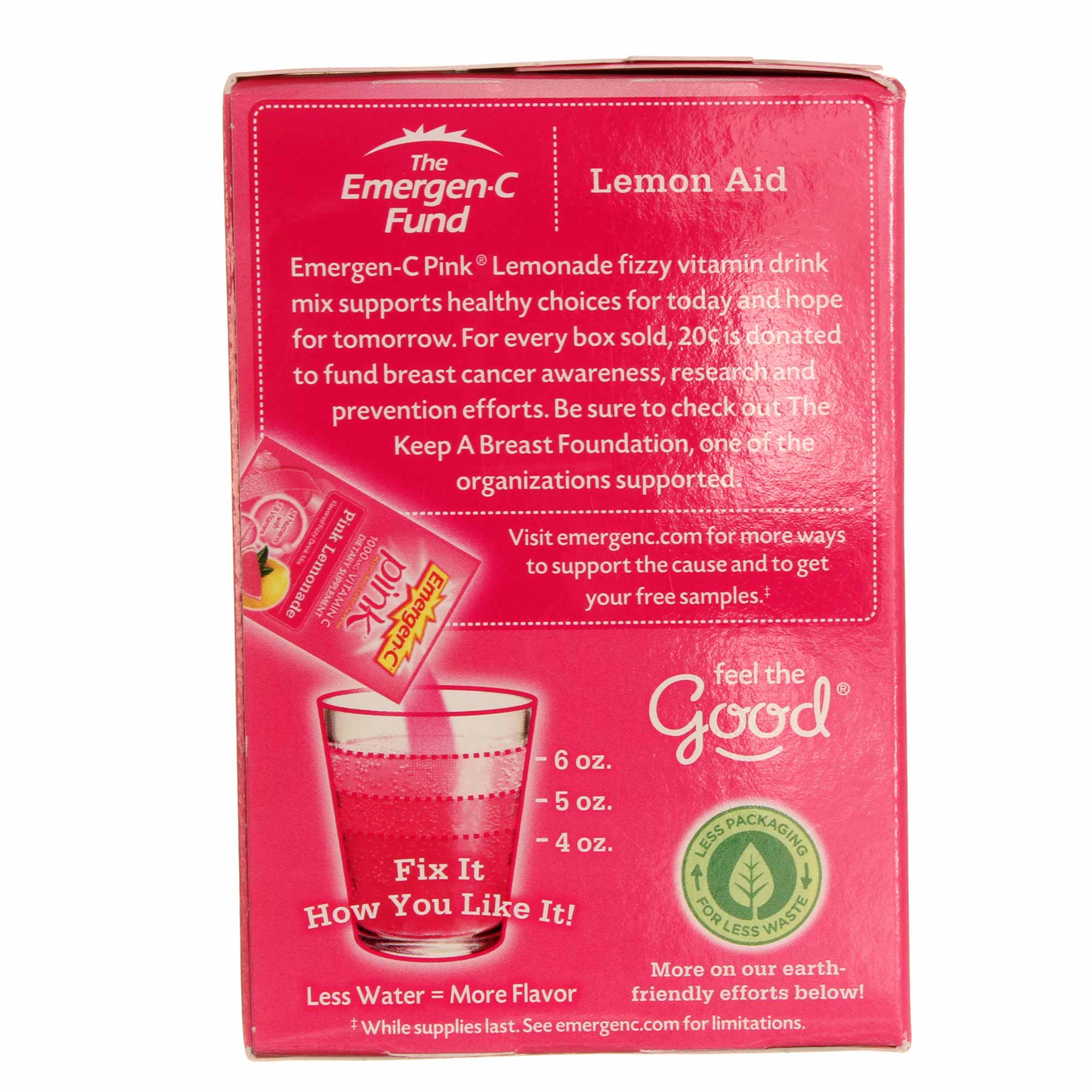 Emergen-C Pink Limãoade Alacer 30 Pacotes by Alacer - Imagem 3