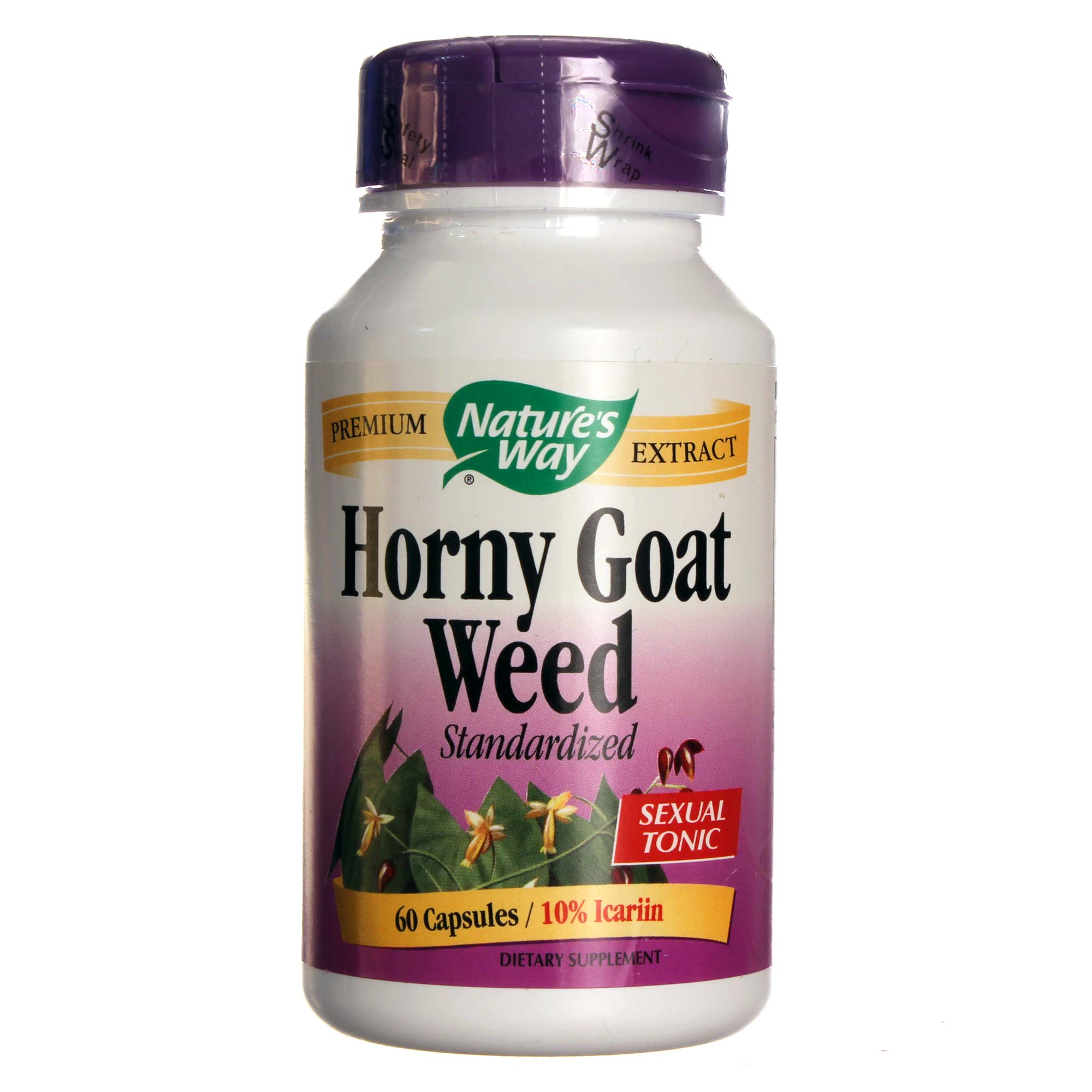 Comprar Natures Way Horny Goat Weed Padronizado 60 Cápsulas Preço No Brasil Suplemento 8592