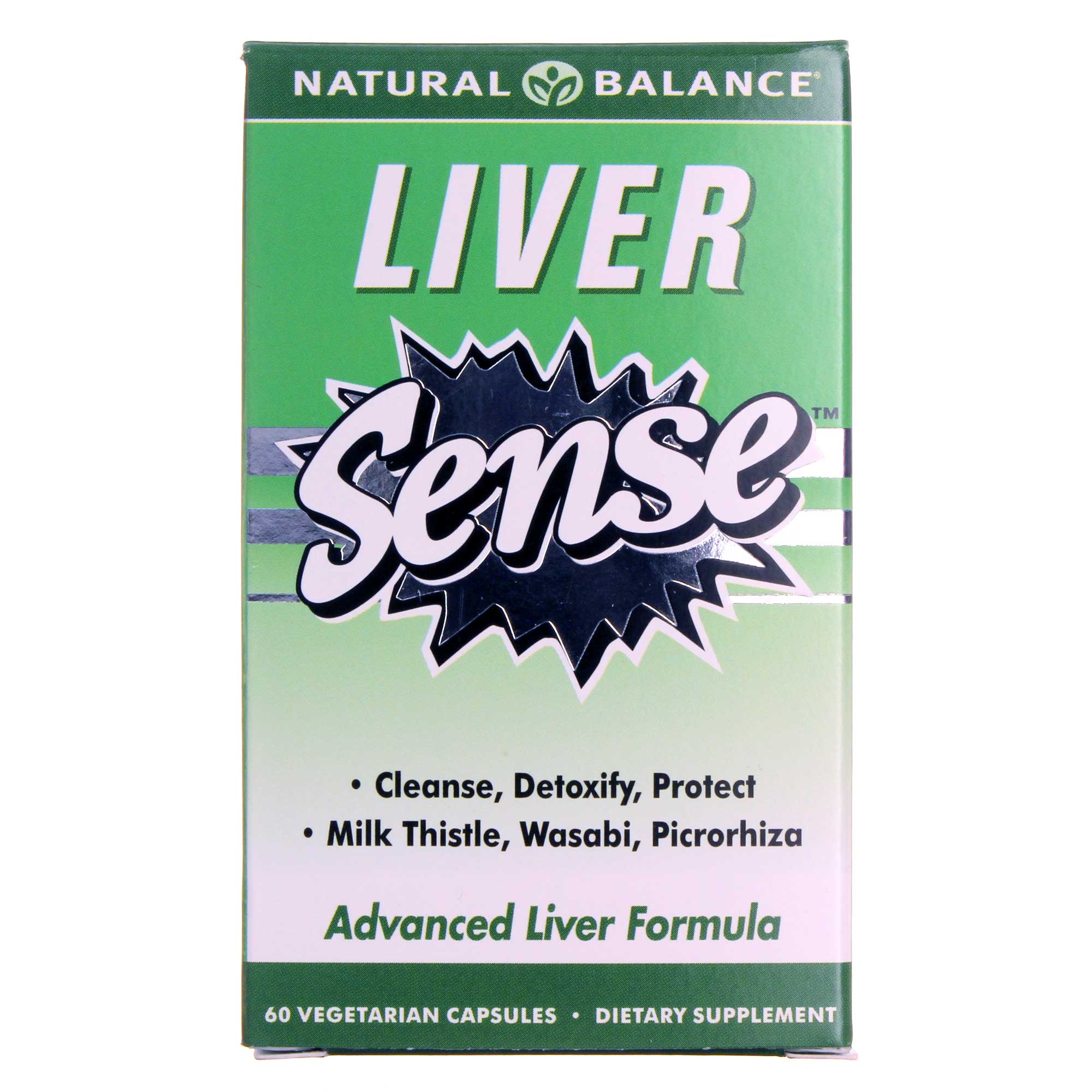 Natural Balance Sense Fígado 60 Cápsulas Vegetarianas