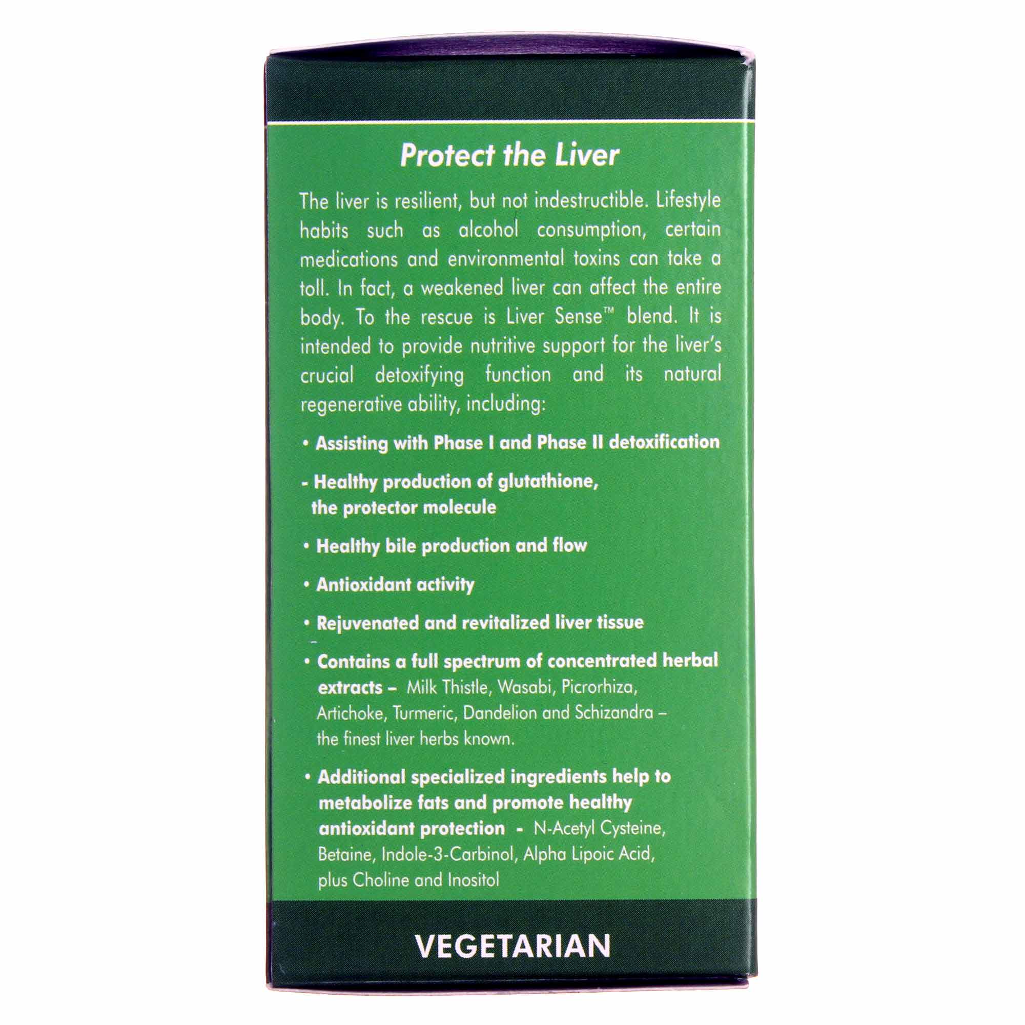 Natural Balance Sense Fígado 60 Cápsulas Vegetarianas - Imagem 4