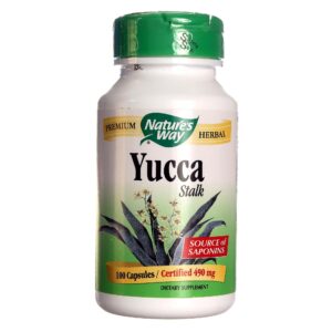 Nature's Way Yucca Stalk 100 Cápsulas