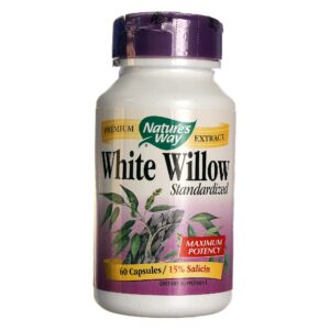 Nature's Way Salgueiro branco Padronizado 60 Cápsulas