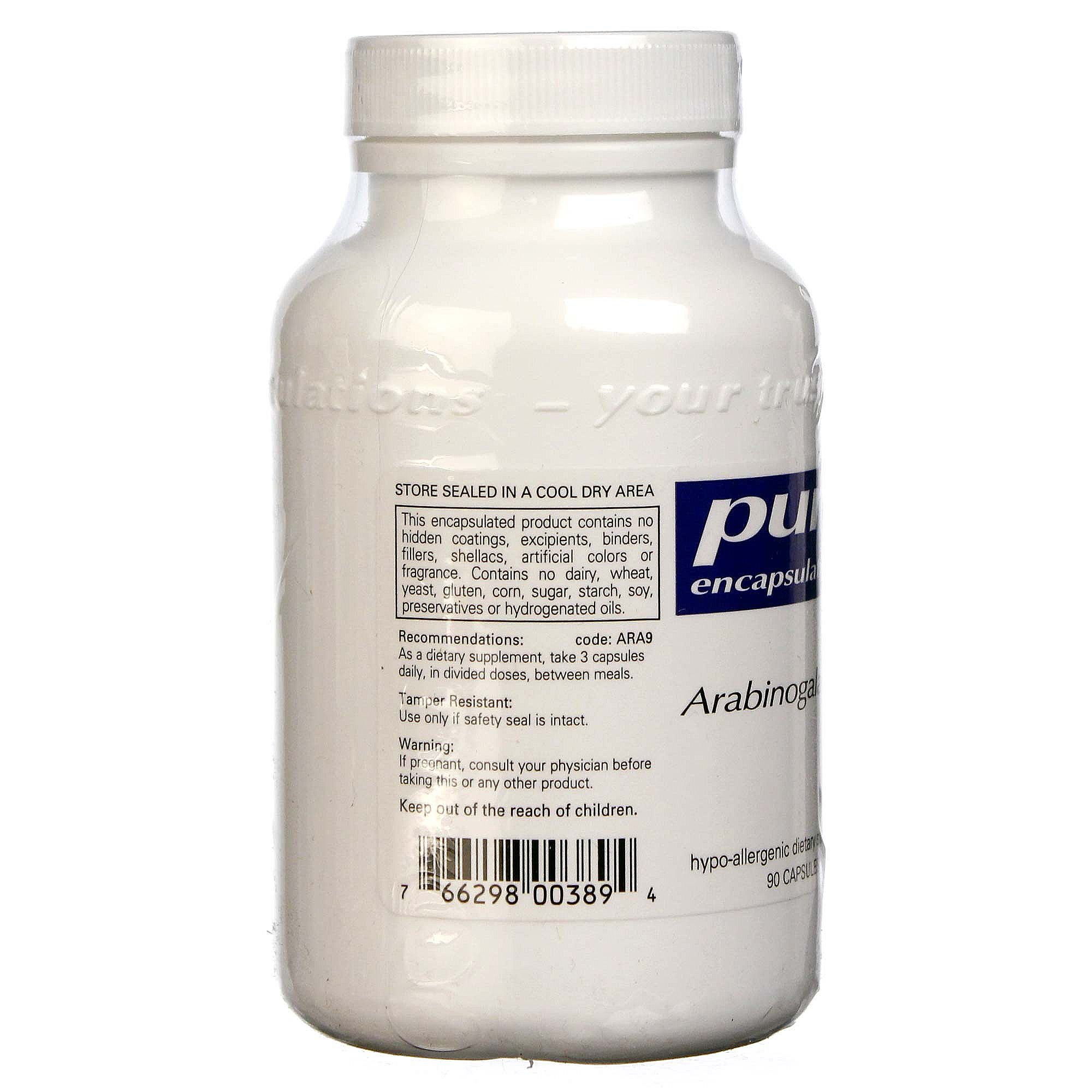 Pure EnCápsulasulations Arabinogalactana 90 Cápsulas Vegetarianas - Imagem 3