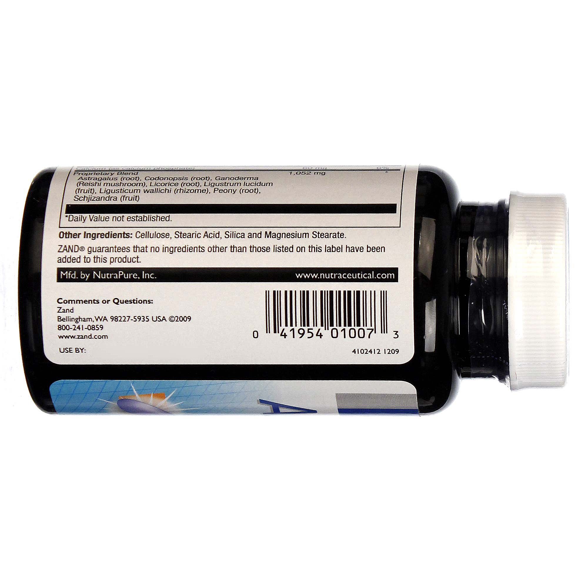 Zand Astragalus Formula 100 Tabletes - Imagem 3