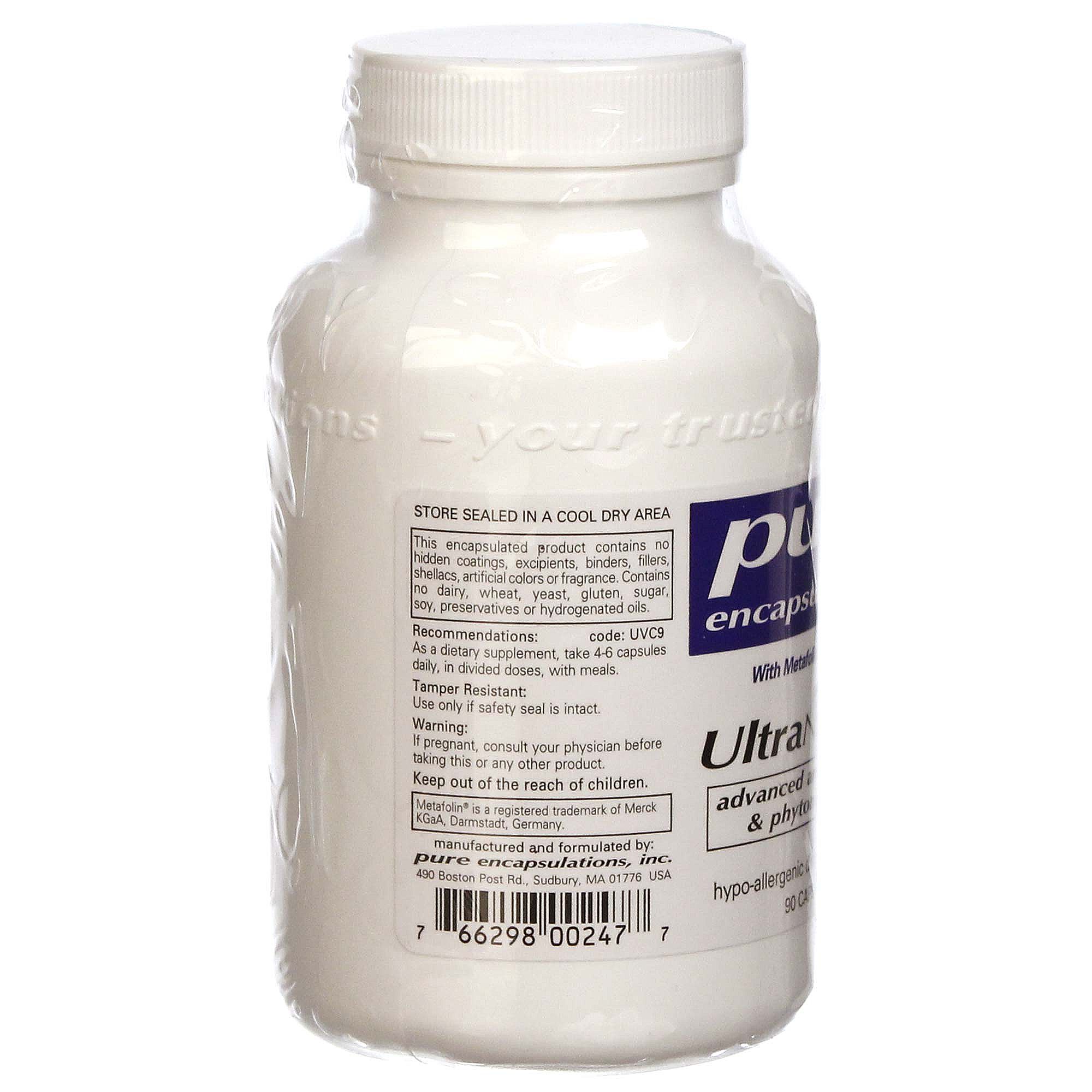 Pure EnCápsulasulations UltraNutrient 90 Cápsulas Vegetarianas - Imagem 3