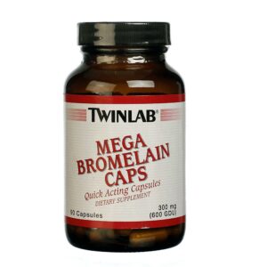 Twinlab Mega bromelina 90 Cápsulas