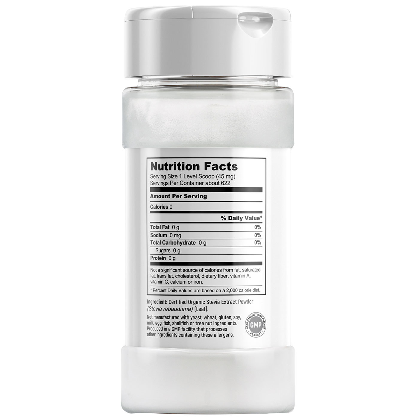 eVitamins Orgânico Extrato de Stevia 1 oz - Imagem 2