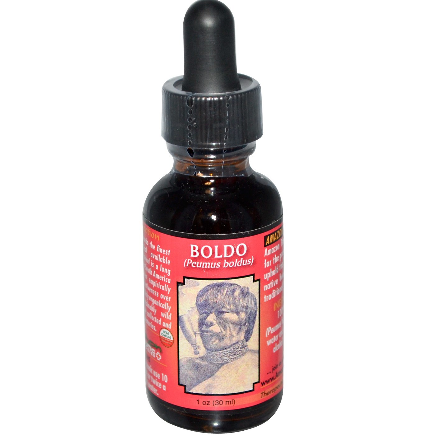 Amazon Therapeutic Labs Boldo Extrato de uma onça