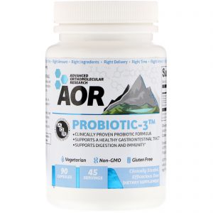Comprar advanced orthomolecular research aor, probiótico-3, 90 cápsulas preço no brasil probióticos suplemento importado loja 47 online promoção - 9 de agosto de 2022