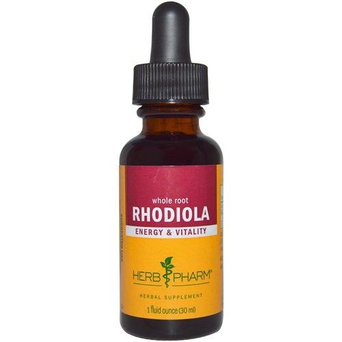 Erva Pharm Rhodiola Whole Raíz uma onça