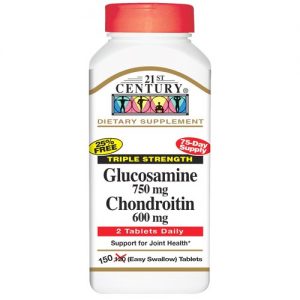 Comprar 21st century, glucosamina chondroitina - 750 mg / 600 mg - 150 tabletes preço no brasil fórmulas ósseas suplemento importado loja 11 online promoção - 25 de março de 2023
