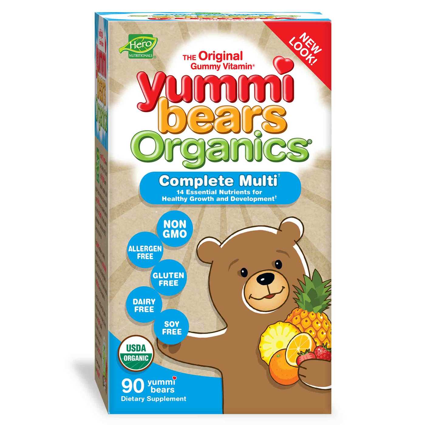 Hero Gostoso Urso Multi-vit OG3 90ct