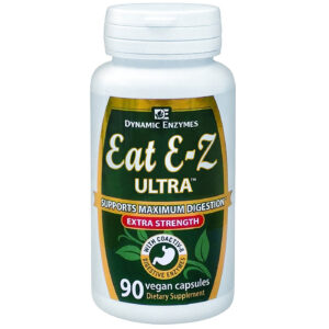 Dynamic Enzimas Eat E-Z Ultra - 90 Vegano Cápsulas