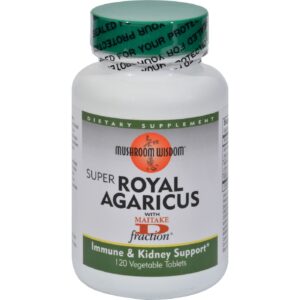 Mushroom Wisdom Super Real Agaricus 120cap