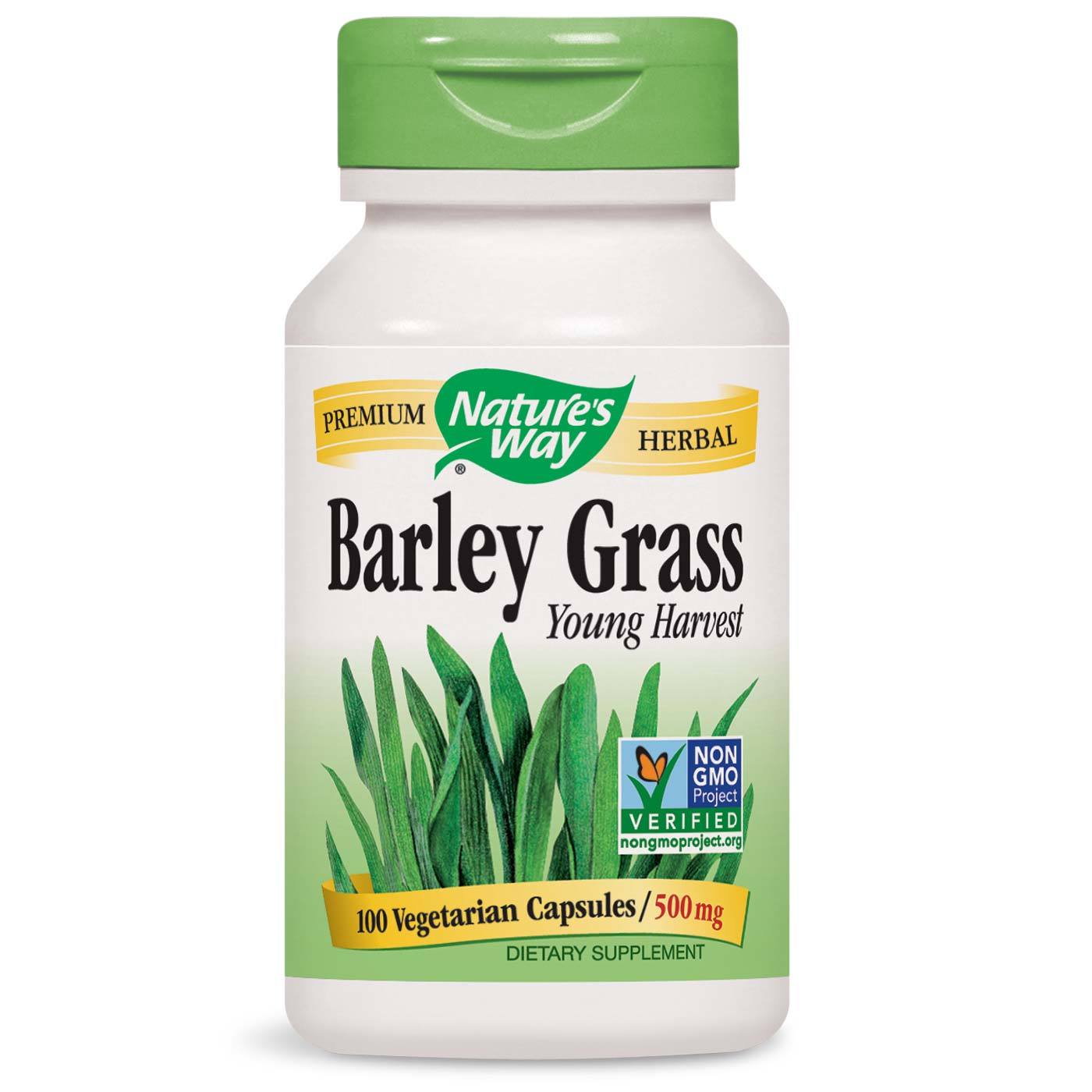 Nature's Way Cevada Grass Jovem Colheita 100 Cápsulas