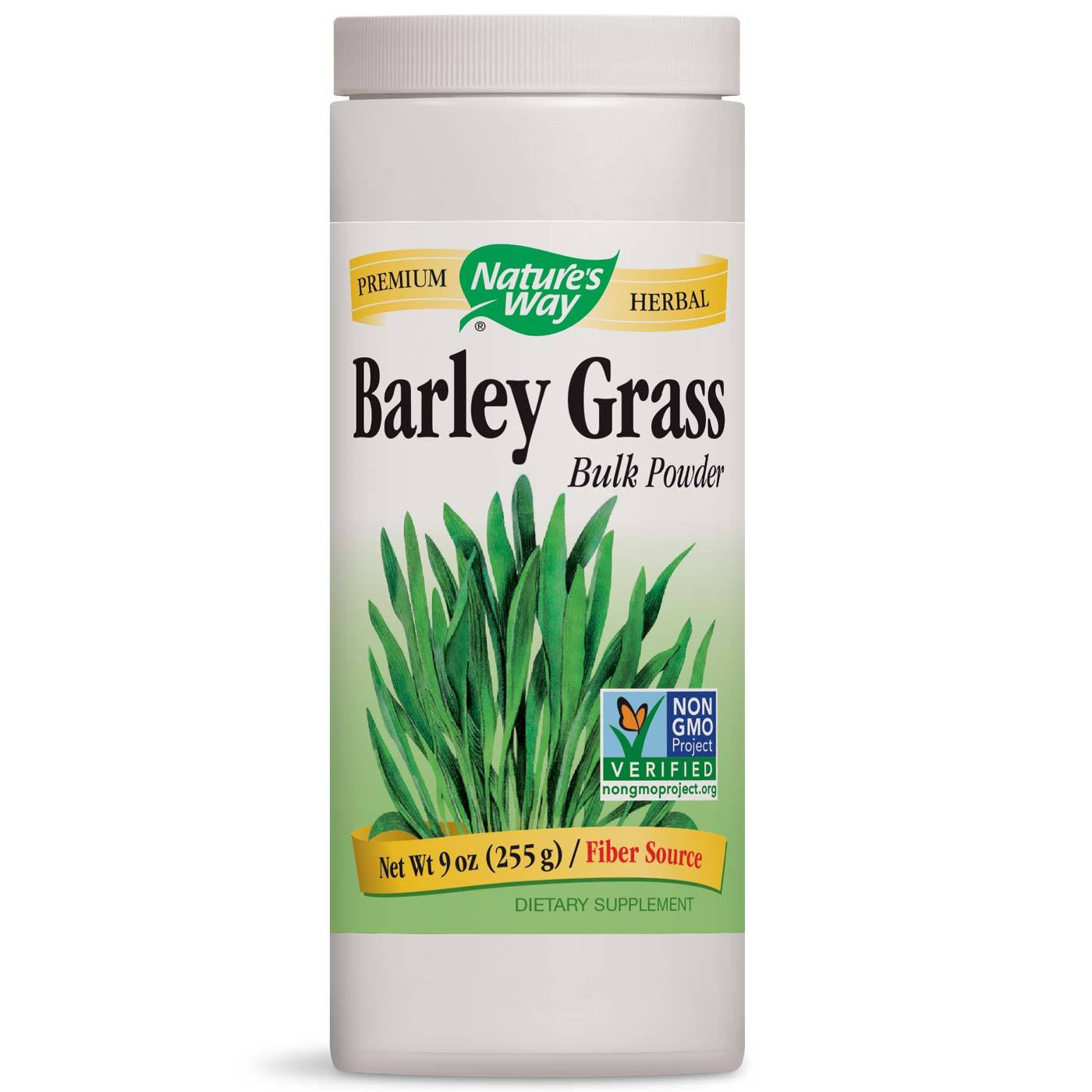 Nature's Way Cevada Grass granel em pó 9 oz