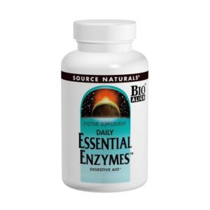 Source Naturals, Daily Essential Enzymes, 500 mg, 240 Cápsulas