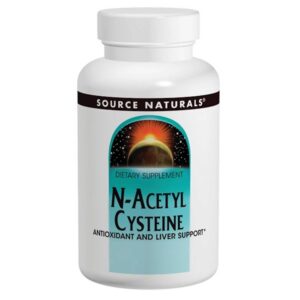 Source Naturals, N-Acetilcisteína, 1000 mg, 120 Tabletes