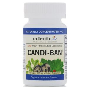 Eclectic Institute, Candi-Ban, 350 mg, 45 Caps