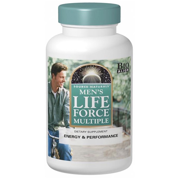 Source Naturals, Múltiple Vigor da Vida Masculina, 180 comprimidos