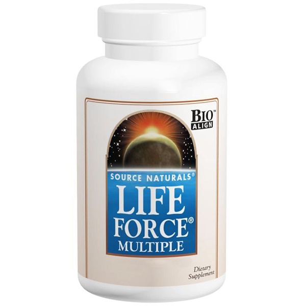 Source Naturals, Life Force Múltiplo, 120 cápsulas