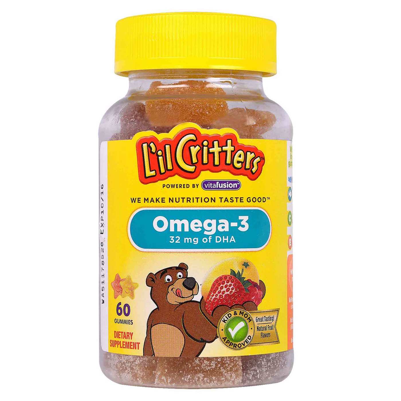 Lil Critters Omega-3 - 60 Gomas