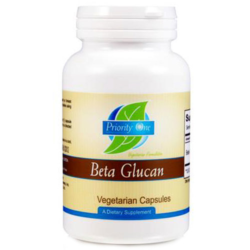Priority One Beta Glucan - 100 Cápsulas Vegetarianas