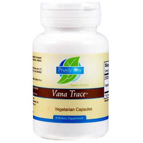 Priority One Vana Trace - 120 Cápsulas Vegetarianas
