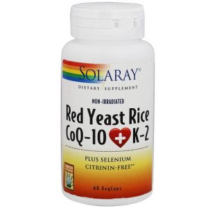 Comprar solaray red levedura rice coq10 + k2 - 60 cápsulas vegetarianas preço no brasil coenzima q10 suplemento importado loja 85 online promoção - 26 de abril de 2024
