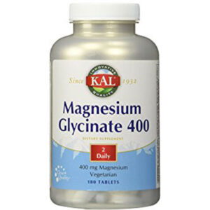 Kal Magnésio Glycinate - 400 mg - 120 Cápsulas em Gel
