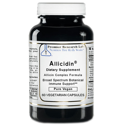 Premier Research Labs Allicidin - 60 Cápsulas Vegetarianas