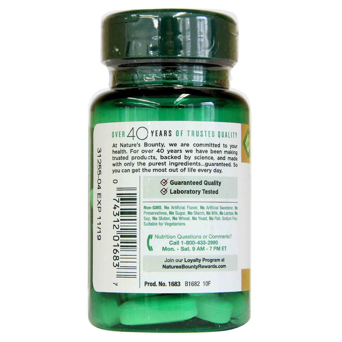 Nature's Bounty L-Carnitina - 500 mg - 30 Caplets - Imagem 3