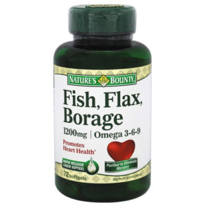 Comprar nature's bounty fish, flax, borage - 1,200 mg - 72 cápsulas em gel preço no brasil ômega 3, 6 e 9 suplemento importado loja 7 online promoção - 15 de abril de 2024