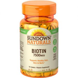 Comprar sundown naturals super strength biotin - 7,500 mg - 75 tabletes preço no brasil biotina suplemento importado loja 9 online promoção - 14 de abril de 2024