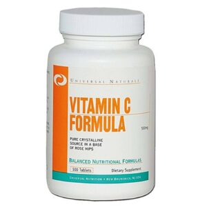 Universal Nutrition Vitamina C Formula - 500 mg - 100 Tabletes